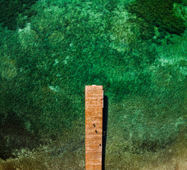 Little path into a lake
