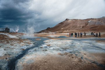 sulfurous area Iceland © Anna