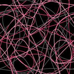 Seamless patterns with scribbles