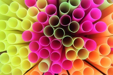 Single use plastic straws