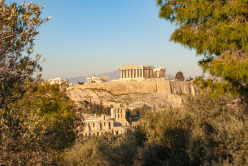Fototapeta na wymiar Acropolis, Athens, Greece
