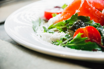 Delicious food and art