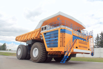 quarry machinery on the street