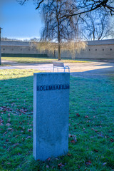 Hinweistafel zum Kolumbarium