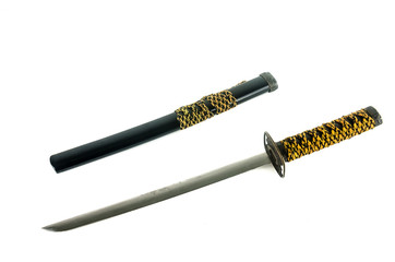 Fototapeta premium Traditional ornamental japanese sword