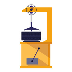 tire changer machine icon