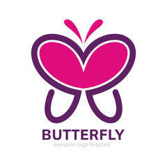 Butterfly Logo Icon