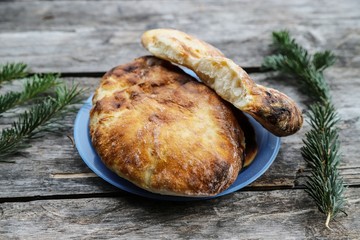 traditional village bread.artvin/savsat/turkey