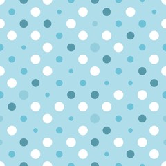 Seamless polka dots
