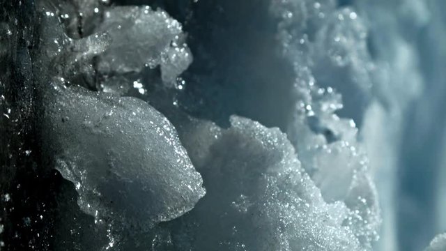 Edge of Snow and Ice on Driveway VERTICLE SLIDE LEFT
