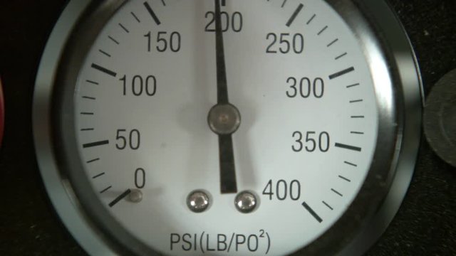 Air Pressure Gauge Needle Going Down