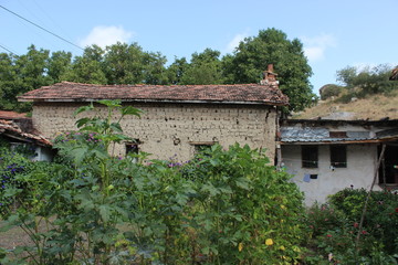 old house in the village