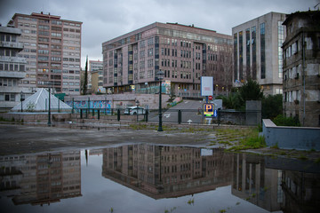 Reflejos tras la lluvia