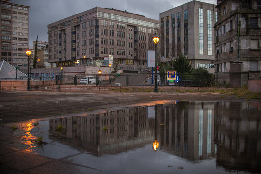 Reflejos tras la lluvia