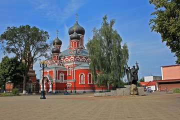 Resurrection Cathedral in Barysaw, Belarus