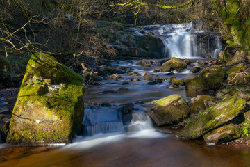 River Caerfanell at Blaen-y-Glyn, Powys, Wales