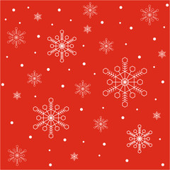 Christmas and new year seamless vector texture