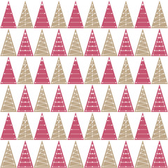 Christmas and new year seamless vector texture
