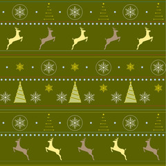 Christmas and new year seamless vector texture