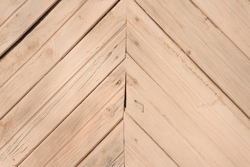 Wooden boards painted in beige color texture 