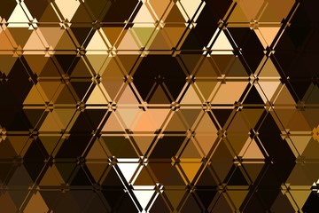 Creative golden graphic painting pattern with oil imitation effect. Luxury background for creating rich design cover, blank, web banner or card. Beautiful cool fractal art. Stock. Gold color artwork.