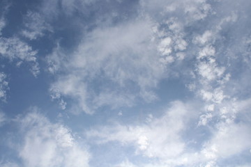 Cielo e nuvole in Primavera