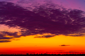 Beautiful Sunset in San Diego, California 