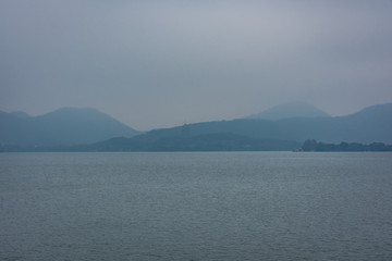 Landscape of the West Lake in Hangzhou, China