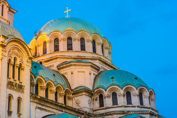 The Aleksander Nevsky Orthodox Cathedral of Sofia, Bulgaria