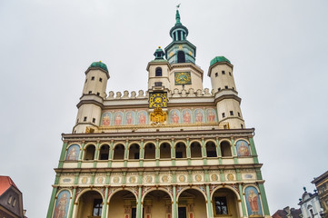 City hall in the old market square