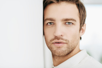 Fototapeta premium portrait of handsome man