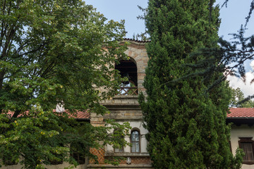 Naklejka premium Medieval Buildings in Maglizh Monastery of Saint Nicholas, Stara Zagora region, Bulgaria