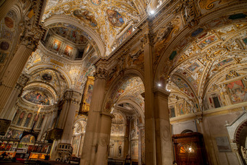 Fototapeta premium Basilica of Santa Maria Maggiore of Bergamo