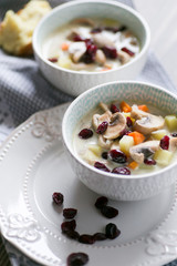 Zupa pieczarkowa