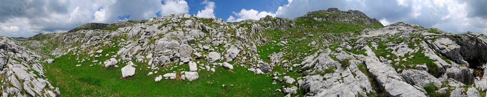 Canvas Prints Berglandschaft im Zurim-Gebirge, Montenegro