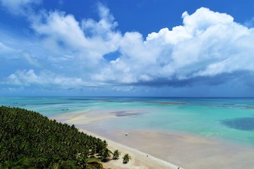 Maragogi, Alagoas, Brazil. Great beach scenery. Brazillian Caribbean.