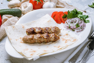 Lamb Lula kebab