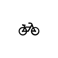Fototapeta premium bike simple icon