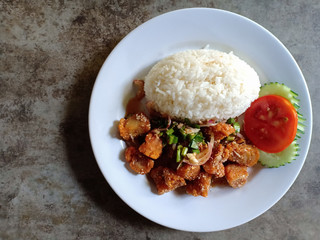 Spicy Chicken Rice