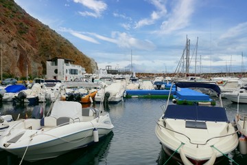 Fototapeta premium Hafen von Almería, Spanien