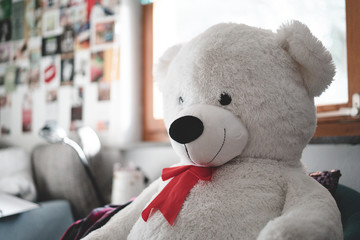 Weißer Teddybär