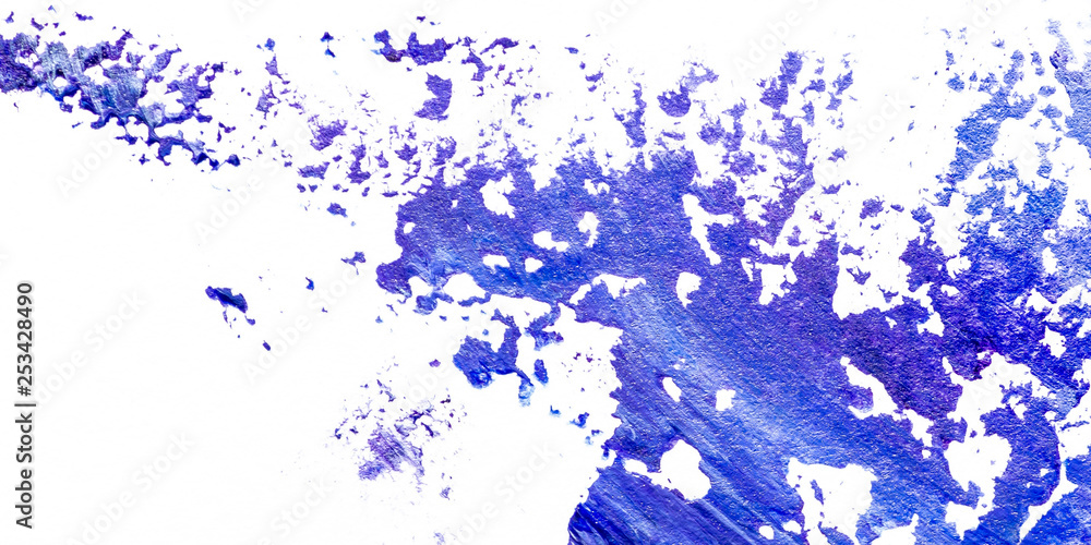Poster paint texture colorful abstract lines and splatter textured strokes of painting macro close up backg