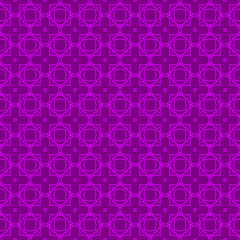 Seamless Pattern With Abstract Geometric Style. Repeating Sample Figure And Line. Vector illustration. Purple color