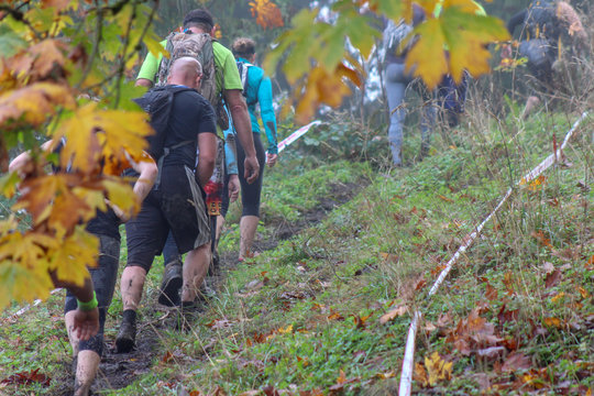 Mud Race Hikers