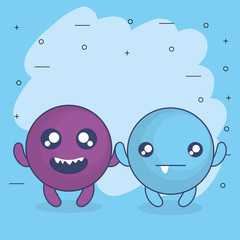 emoticons faces with crazy teeth couple characters