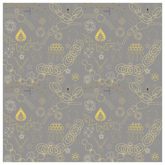 Naklejka premium Endless design Jewel decor texture. 