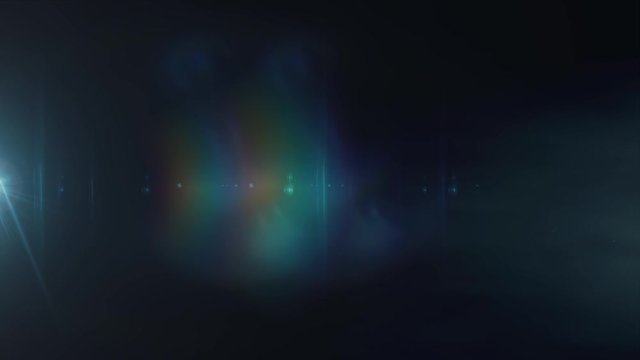 cinematic lens flares abstract background