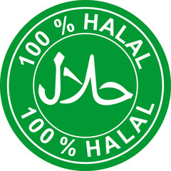 halal, food and drink sticker