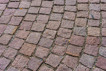 Cobble stone street