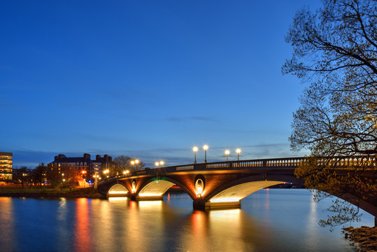 Footbridge on The Charles